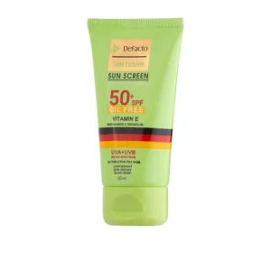 ضد آفتاب رنگی دیفکتو با SPF50 مناسب پوست چرب حجم 50 میلی لیتر