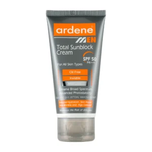 کرم ضد آفتاب آقایان آردن مدل Oil Free با SPF50 حجم 50 میلی لیتر