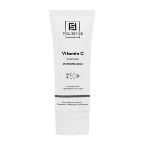 ضد آفتاب فولی سنس مدل Vitamin C با SPF 50 مناسب پوست نرمال حجم 40 میلی لیتر