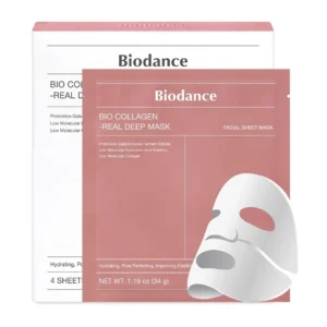 پک 4 عددی ماسک ورقه ای بایودنس مدل Bio Collagen