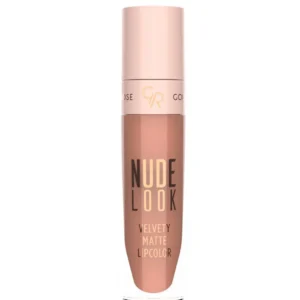 رژ لب مایع مات مخملی گلدن رز مدل Nude Look حجم 80 میلی لیتر