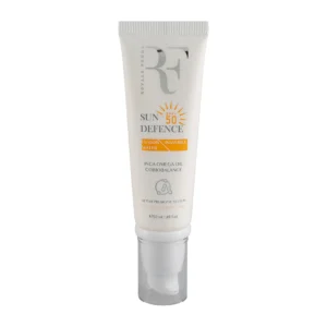 کرم ضد آفتاب بی رنگ آر اف با SPF 50 مناسب پوست خشک حجم 50 میلی لیتر