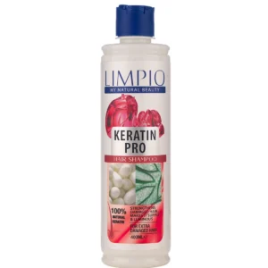 شامپو کراتینه مناسب موهای آسیب دیده 400 میل لیمپیو