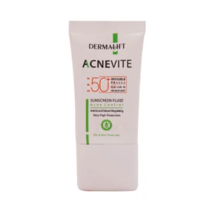 فلوئید ضد آفتاب درمالیفت مدل Acnevite مناسب پوست چرب و آکنه حجم 40 میلی لیتر