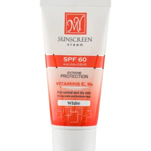 کرم ضد آفتاب مای مناسب پوست خشک و معمولی بی رنگ SPF60 حجم 50 میلی لیتر