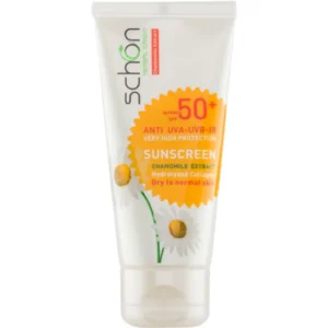 کرم ضد آفتاب بی رنگ شون با SPF50 مناسب پوست خشک تا نرمال 50 میلی لیتر