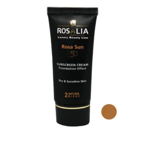 کرم ضد آفتاب رزالیا مدل Rosa Sun با SPF50 مناسب پوست خشک حجم 40 میلی لیتر