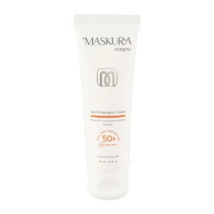 ژل کرم ضدآفتاب با SPF50 ماسکورا مناسب پوست خشک حجم 50 میلی لیتر
