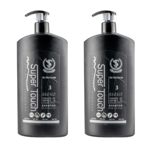 پک 2 عددی شامپو کراتینه سوپر تاچ مدل Moisturizing حجم 850 میلی لیتر