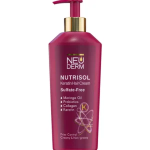 کرم مو نئودرم مدل Nutrisol حاوی کراتینه فاقد سولفات حجم 200 میلی لیتر