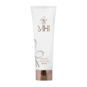 ضد آفتاب بی رنگ محافظ پوست ام اچ آی مدل Sunny Skin با SPF40 حجم 50 میلی لیتر