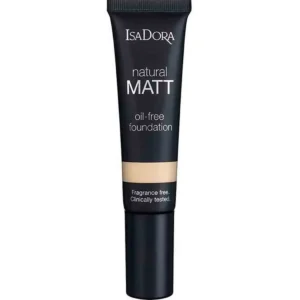 کرم پودر Natural Matt حجم 35میل ایزادورا