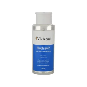 میسلار واتر ویتالیر مدل Hydravit مناسب پوست خشک حجم 250 میلی لیتر