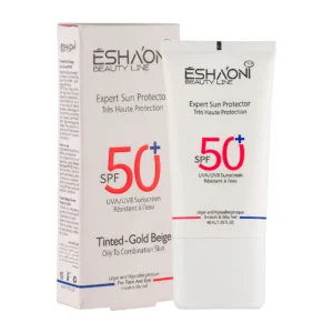 ضد آفتاب رنگی اشااونی با SPF 50 مناسب پوست چرب تا مختلط حجم 40 میلی لیتر
