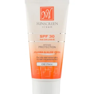 کرم ضد آفتاب بی رنگ مای با SPF30 مناسب پوست چرب و مختلط حجم 50 میلی لیتر