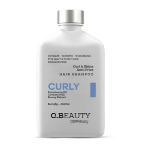 شامپو سی بیوتی مدل Curly مناسب موهای موج دار و فر حجم 350 میلی لیتر