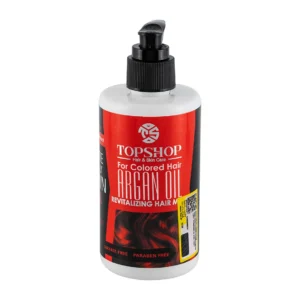 ماسک مو تاپ شاپ مناسب مو رنگ شده حاوی کراتین و روغن آرگان حجم 250 میلی لیتر