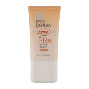 کرم مرطوب کننده رنگی پرودرما با SPF40 مناسب پوست چرب حجم 40 میلی لیتر