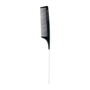 شانه آرایشگاهی اس پلاس فلزی دم باریک مدل S400