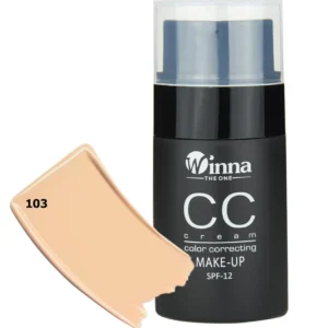 CC کرم وینا با SPF12 مناسب انواع پوست حجم 30 میلی لیتر