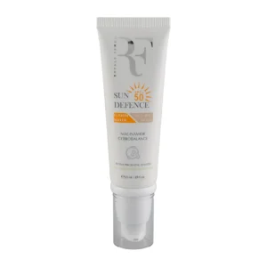 کرم ضد آفتاب رنگی آر اف با SPF 50 مناسب پوست چرب حجم 50 میلی لیتر