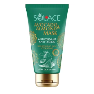 ماسک صورت سولس مدل Anti Aging حاوی روغن بادام و آووکادو حجم 150میلی لیتر