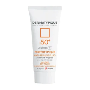 ضد آفتاب فلوئید ضد قرمزی درماتیپیک مدل Phototypique با +Spf 50 مناسب پوست مستعد قرمزی حجم 40 میلی لیتر