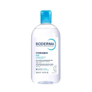میسلار واتر مرطوب کننده بایودرما مدل Hydrabio H2O حجم 500 میلی لیتر