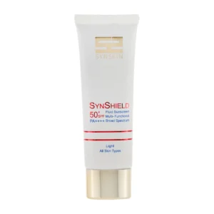 فلوئید ضد آفتاب رنگی ساین اسکین مدل SynShield مناسب انواع پوست حجم 50 میلی لیتر