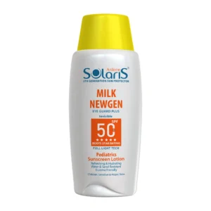 لوسیون ضد آفتاب کودک SPF 50 آردن سولاریس مدل میلک نیوژن 75 میلی لیتر