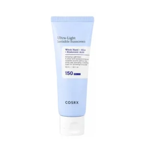 ضد آفتاب بی رنگ کوزارکس مدل Ultra Light با SPF50 حجم 50 میلی لیتر