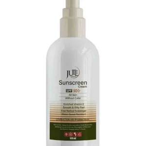 کرم ضد آفتاب بی رنگ ژوت با SPF50 مناسب انواع پوست حجم 100 میلی لیتر
