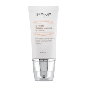 ژل ضد آفتاب پرایم بی رنگ SPF50 حاوی ویتامین سی حجم 40 میل