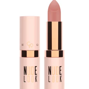 رژ لب جامد مات گلدن رز مدل Nude Look