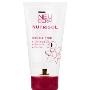 ماسک مو کراتینه نئودرم مدل Nutrisol فاقد سولفات مناسب انواع مو حجم 150 میلی لیتر