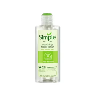 تونر آرامش بخش صورت سیمپل مدل Soothing Facial Toner مناسب انواع پوست حجم 200 میلی لیتر
