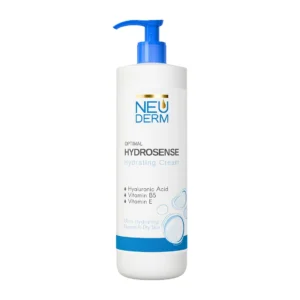 کرم آبرسان نئودرم مدل Hydrosense مناسب پوست نرمال تا خشک حجم 450 میلی لیتر