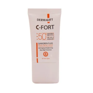 فلوئید ضد آفتاب درمالیفت مدل C-Fort با SPF50 حجم 40 میلی لیتر
