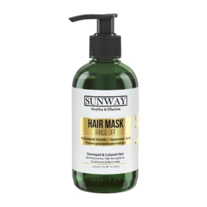 ماسک مو سان وی مدل Rinse Off مناسب موهای آسیب دیده و رنگ شده حجم 250 میلی لیتر