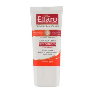 کرم ضد آفتاب بی رنگ الارو مدل Spot Solution با SPF50 مناسب انواع پوست حجم 40 میلی لیتر