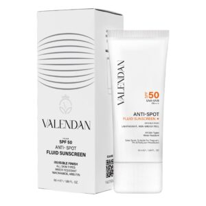 فلوئید ضد آفتاب ضد لک SPF50 بدون رنگ